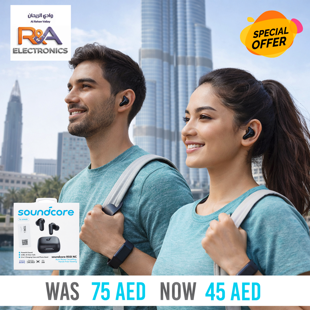 🎧 سماعات Soundcore R50i NC من Anker – عزل ضوضاء نشط